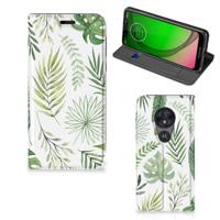 Motorola Moto G7 Play Smart Cover Leaves - thumbnail