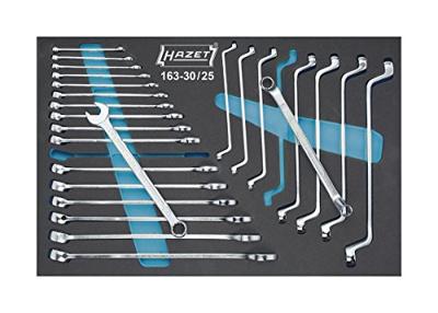 Hazet 163-30/25 Ring-steeksleutelset 25-delig Sleutelbreedte (metrisch) 6 - 24 mm