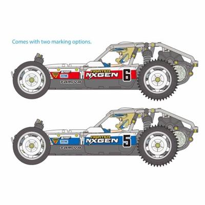 Tamiya Fighter Nxgen Brushed 1:10 RC auto Elektro Buggy Achterwielaandrijving Bouwpakket Tamiya Fighter Nxgen Brushed 1:10 RC auto Elektro Buggy Achterwielaandrijving Bouwpakket