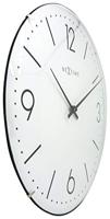 Wandklok - 35 cm - koepelglas - 'Basic Dome' - thumbnail