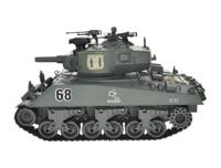 Brother Tank 1/18 USA M4A3 Sherman - Groen - thumbnail