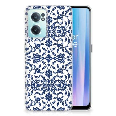 OnePlus Nord CE 2 5G | TPU Case | Flower Blue