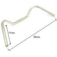 Ergotec stuttgarter sport stuur stuttgart bar stainless steel - thumbnail