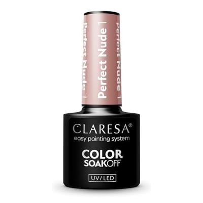 Claresa uv/led gellak 5ml perfect nude 1