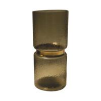 PTMD vaas quilio straight glas bruin 27 cm | 4 stuks - thumbnail