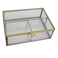 Glazen Doos met 3 Compartimenten - thumbnail
