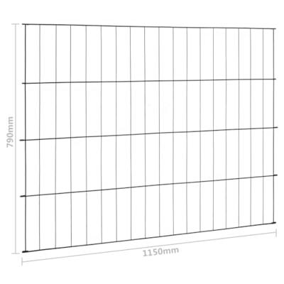 Vijverhekset 115x79 cm groen Vijverhekset 115x79 cm groen