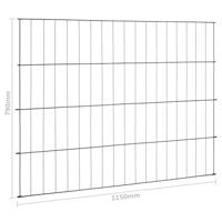 Vijverhekset 115x79 cm groen - thumbnail