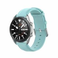 Garmin Venu 2 & 3 - Classic leren bandje - Blauw - thumbnail