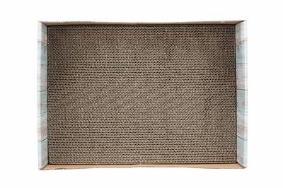 TRIXIE KRABMAND KARTON CATNIP TURQUOISE 45X33X12 CM
