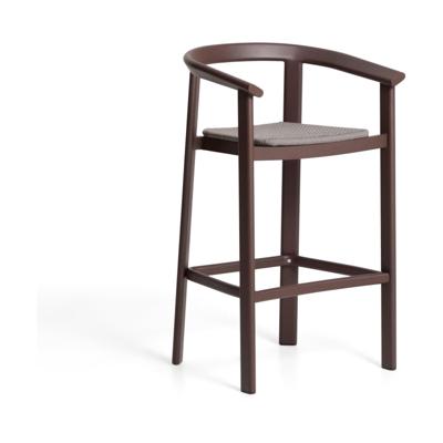 Kave Home Erice barkruk H75 Bruin