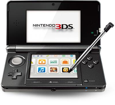 Nintendo Handheld Console in Cosmos Black 3DS