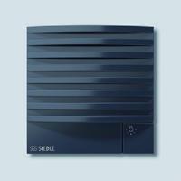 Siedle 210004906-00 Functiemodule voor Intercom Antraciet - thumbnail