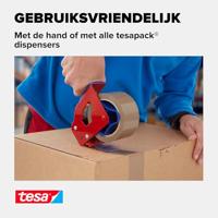 tesa 58165-00000-00 Plakband tesapack Bruin (l x b) 66 m x 50 mm 1 stuk(s) - thumbnail