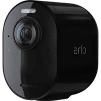 Arlo Ultra 2 draadloze WiFi-beveiligingscamera voor buiten, 4K UHD, 180˚ kleurennachtzicht, sirene, bewegingsdetectie, 2-weg-audio, Smart Hub vereist, incl. proefp. Arlo Secure, 1 cam, zwart - thumbnail