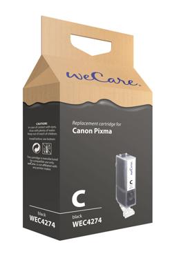 Wecare WEC4274 inktcartridge 1 stuk(s) Zwart
