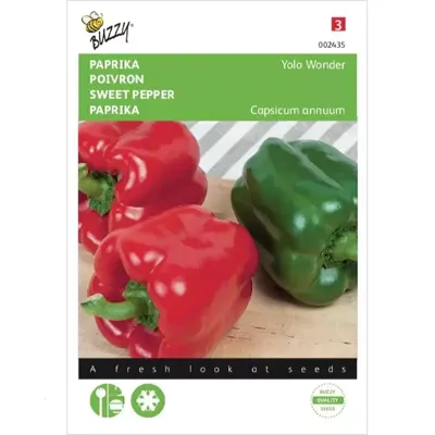 Zaden Paprika Yolo Wonder Buzzy - Buzzy Zaden Paprika Yolo Wonder Buzzy - Buzzy