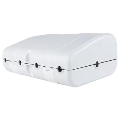 GAO 0393 Verdeelbox 6-voudig Grijs
