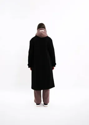 Malelions Label Coat Dames Zwart - Maat XL - Kleur: Zwart | Soccerfanshop