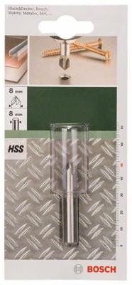 Bosch Accessoires HSS Conische Verzinkboor 8X48 M4 90°mm - 2609255116
