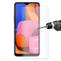 Voor Galaxy A20s 5 PCS ENKAY Hat-Prins 0.26 mm 9H 2.5 D gebogen rand gehard glas film - thumbnail