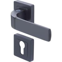 Deurklink Yale YPP7-B-PE Bologna Zwart Aluminium - thumbnail