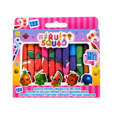 Canenco Fruity squad krijtjes met geur, 12st.