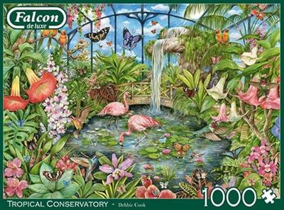 Falcon de luxe Tropical Conservatory 1000pcs Legpuzzel 1000 stuk(s)