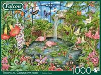 Falcon de luxe Tropical Conservatory 1000pcs Legpuzzel 1000 stuk(s) - thumbnail