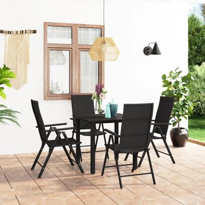 5-delige Tuinset zwart 5-delige Tuinset zwart