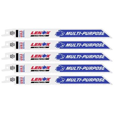 Lenox 20580810R BIM-zaagblad voor universele toepassingen 203x19x1,3mm Zaagbladlengte 203 mm 5 stuk(s)