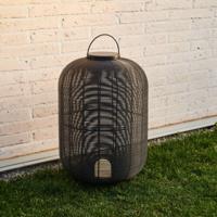 Kave Home Tafellamp 'Saranella' Rotan, 55 cm hoog, kleur Zwart - thumbnail