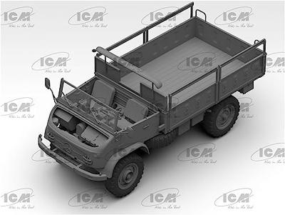 ICM Unimog S 404, German military truck 1/35 ICM Unimog S 404, German military truck 1/35