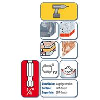 Alpen 0018900600100 Beton-spiraalboor 6 mm Gezamenlijke lengte 100 mm Zeskant schacht 1 stuk(s) - thumbnail