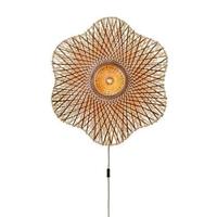GOOD&MOJO Wandlamp 'Madura' Bamboe, 87cm, kleur Naturel/Bruin - thumbnail