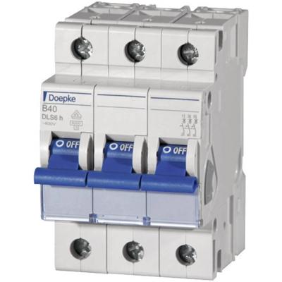 Doepke 09914116 DLS6H B32A 3polig 6KA Zekeringautomaat 3-polig 32 A 230 V, 400 V Doepke 09914116 DLS6H B32A 3polig 6KA Zekeringautomaat 3-polig 32 A 230 V, 400 V