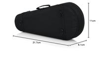 Gator Cases GL-MANDOLIN flightbag voor mandoline A en F-stijl - thumbnail