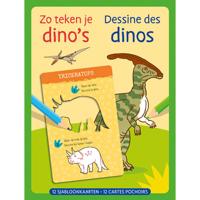 Deltas Sjabloonkaarten zo teken je dino's - thumbnail