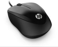 HP 1000 Muis USB Optisch Zwart 3 Toetsen 1200 dpi - thumbnail