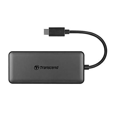 Transcend 6-in 1 Port Hub PD SD/MicroSD Reader USB 3.1 Gen 2 Type-C - thumbnail