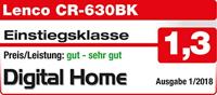 Lenco CR-630 Klokradio DAB+ Alarm Zwart - thumbnail