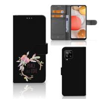 Samsung Galaxy A42 5G Leuk Hoesje Boho Text - thumbnail