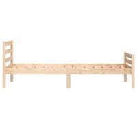 Bedframe massief hout 90x200 cm - thumbnail