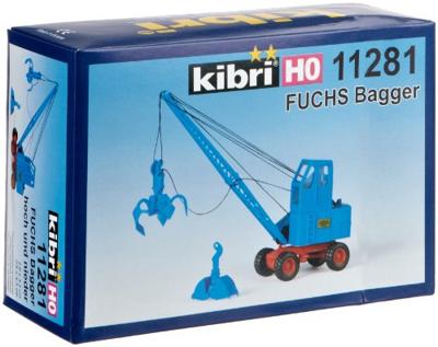 Kibri 11281 H0 Bouwvoertuig Fuchs 301 mobiele kabelgraafmachine