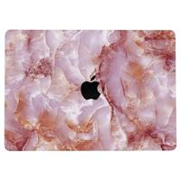 Lunso MacBook Pro 16 inch (2021-2024) cover hoes - case - Marble Finley - thumbnail