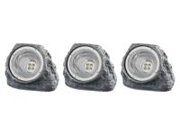 LIVARNO home LED-solarlampen (3 stuks grijs) - thumbnail