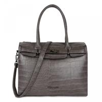Wimona Liona Handtas Croco Grey - thumbnail