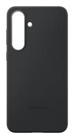 Samsung Silicone Case voor Galaxy S25 FE Telefoonhoesje Zwart - thumbnail