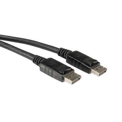 VALUE DisplayPort kabel, DP M/M, zwart, 3 m VALUE DisplayPort kabel, DP M/M, zwart, 3 m