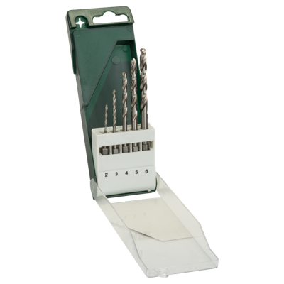 Bosch Accessoires 5-delige metaalborenset HSS-G met zeskantschacht - 2609255127